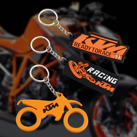 classics Motorcycle Rubber Keychain keyring For KTM Duke ADV SW RC 125 200 390 Super Adventure