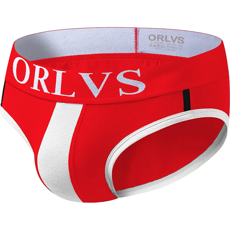 ORLVS-ropa interior cómoda para hombre, calzoncillos deportivos sexys, pantalones cortos OR01