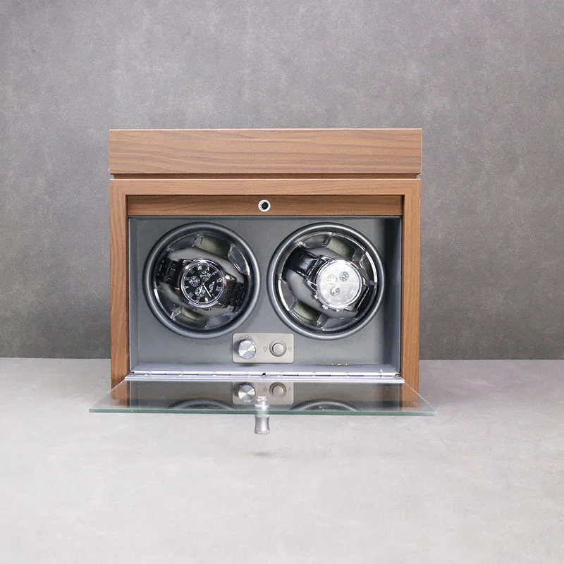 Disponibile Vertical2Table Carica orologio automatico Cuore di ghiaccio Luce blu Archiviazione desktop multifunzionale Arresto con coperchio aperto