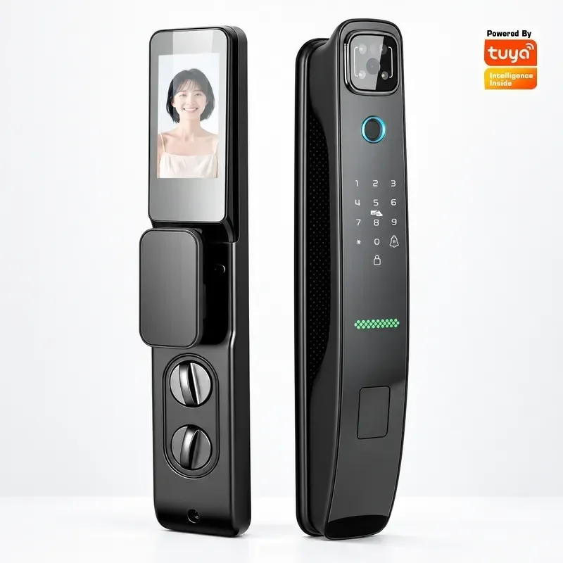 3D Facial Recognition Palm Vein Visual Lock Password Anti Theft Door Fingerprint Lock Mobile Phone Networking Intelligent