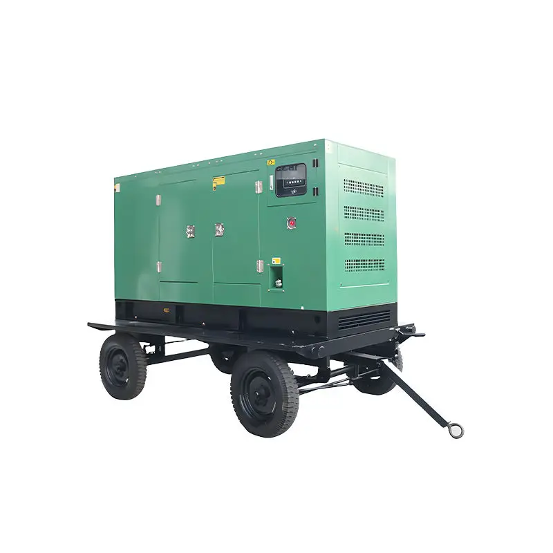 Silent Backup Diesel Generator Set 30kVA Power Generator with Automatic Transfer Switch for Standby Hospital Facilities