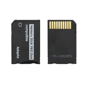 Para el lector de tarjetas de tarjetas DUO de memoria de memoria de ranura simple y doble, SDHC TF TO MS Adaptador de tarjetas para accesorios para convertidores PSP 8 mejores series de ventas s - №6