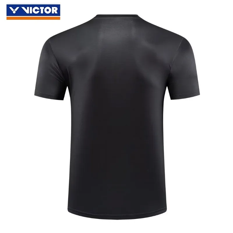 Victor Badminton Wear Sports suit Top T-shirt Male and female couples quick drying short sleeve breathable shorts Running gym