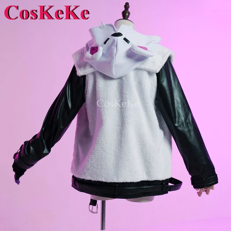 CosKeKe Selen Tatsuki Cosplay Anime VTuber Costume Fashion Nifty Daily Outfit Full Set Halloween Party Role Play Clothing XS-XXL