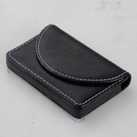 New PU Leather Business Card Holder Large Capacity Men Credit Card Case Card Holders Professional RFID Wallet