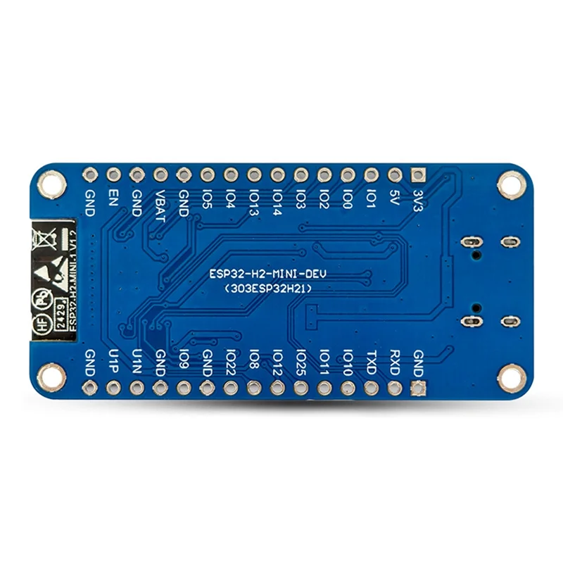 ABBK-Papan Pengembangan dengan Lampu RGB Mendukung Modul USB + UART Burn-In ESP32-H2-MINI-1