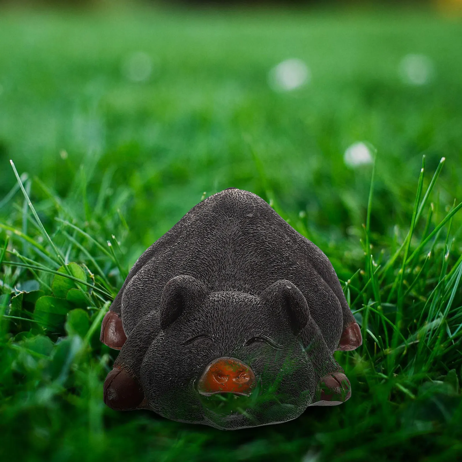 

Pig Hider Box Outdoor Garden Resin Storage Case For Spare House Keys Yard Key Holder House Key Hider Container