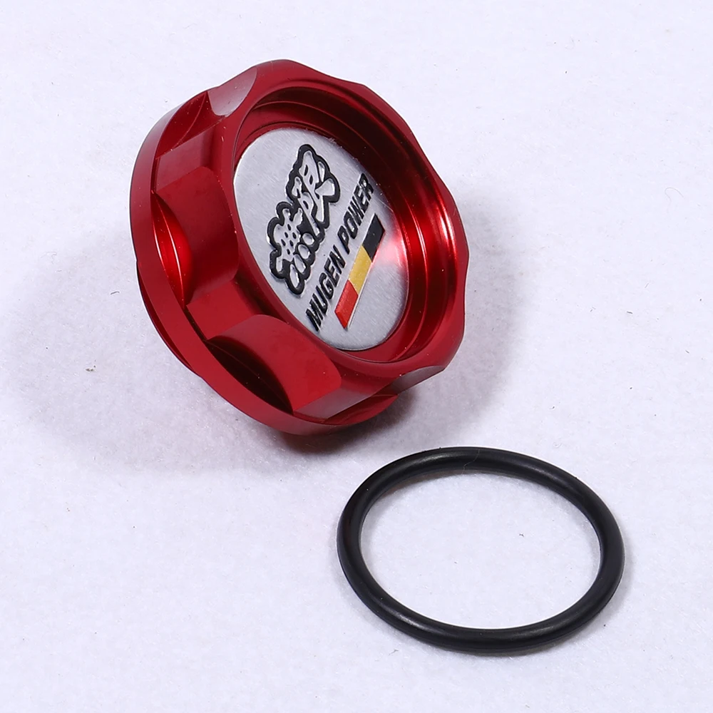 Racing Oil Fuel Tank Cap Engine Filler Machine Oil Cover For Honda Civic D/B/H/K/F/L Series Mugen Power Cover