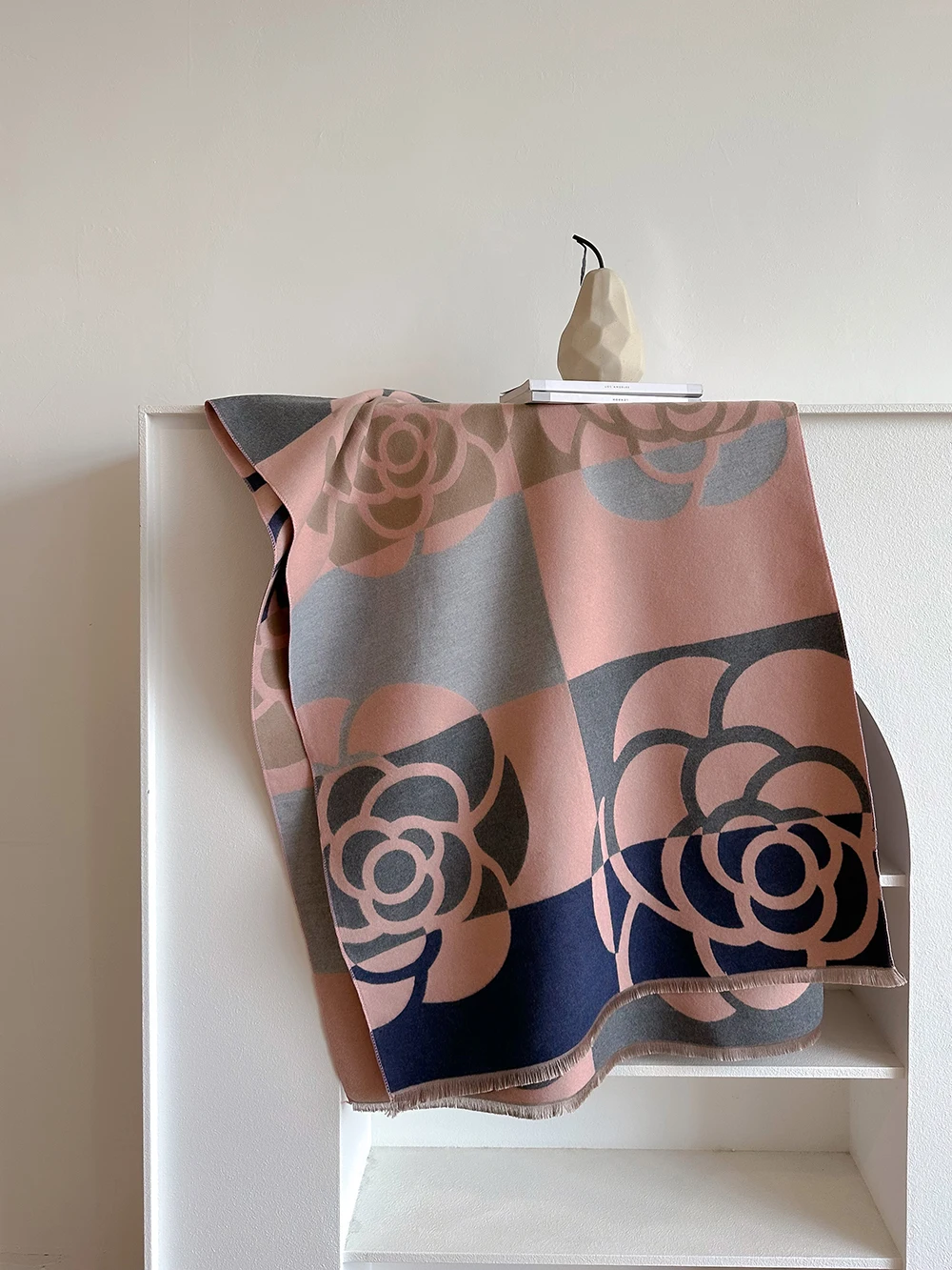 Kaschmir-Schal für Frauen, dick, warm, Winterdecke, Marke, weiblich, Luxus-Qualität, Schal, Wickeltuch, Bufanda 2024, Poncho Echarpe Pashmina – Detail 10