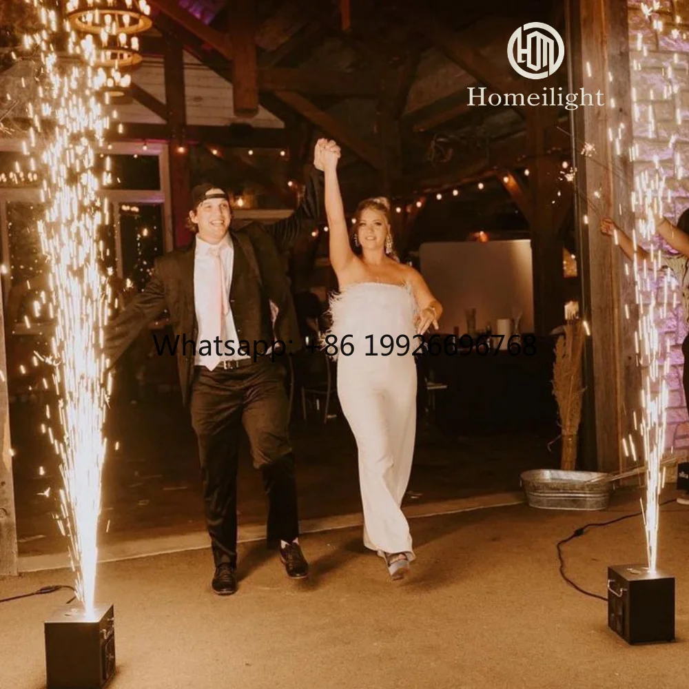 Professional Effect Wedding Party Cold Spark Machine DMX512 Spark Fountain Machine Firework Machine