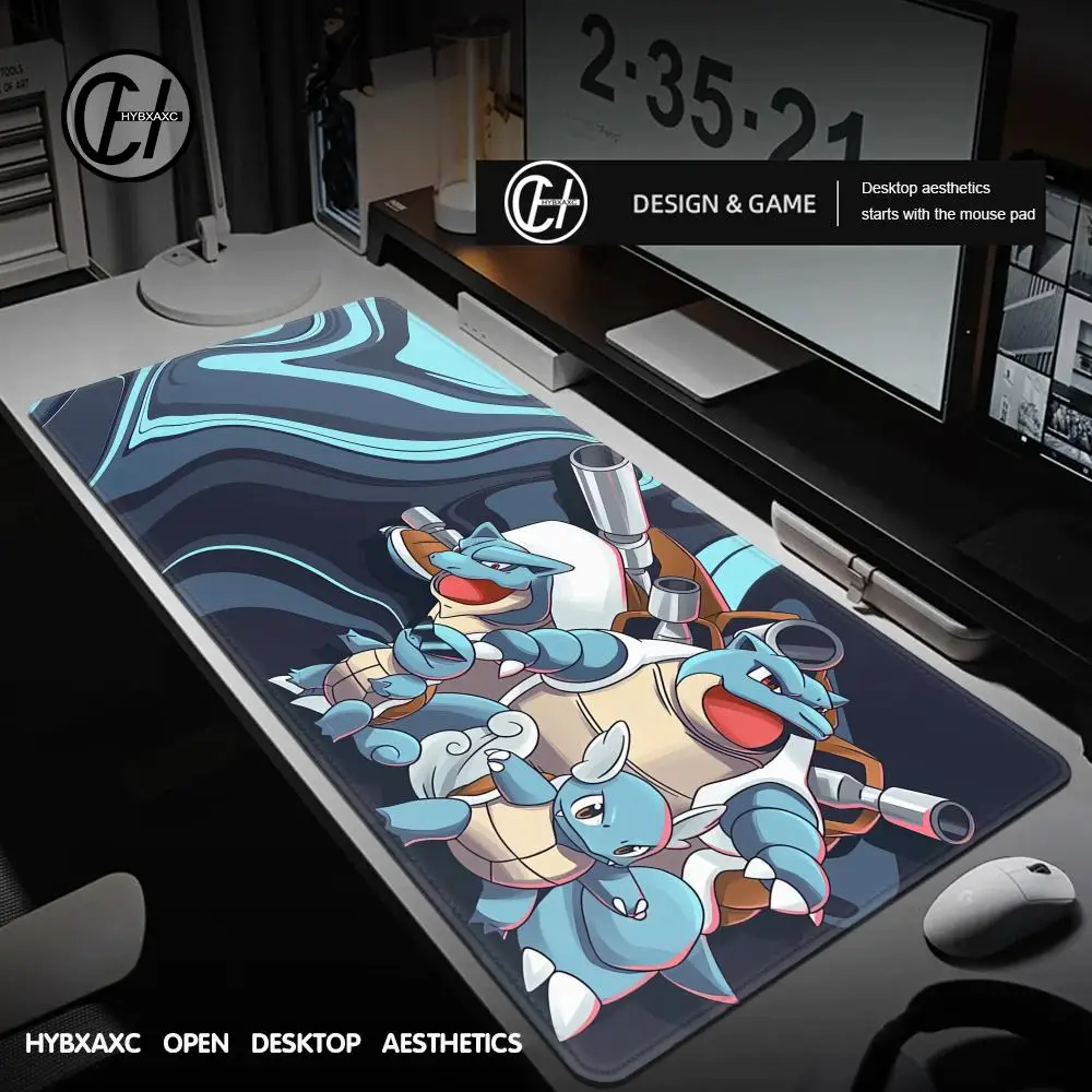 

Anime Pokemon Mouse Pad Gengar Greninja Mewtwo Charizard Eevee XXL Mousepad Computer Keyboard Pad Manga Accessories Desk Mat