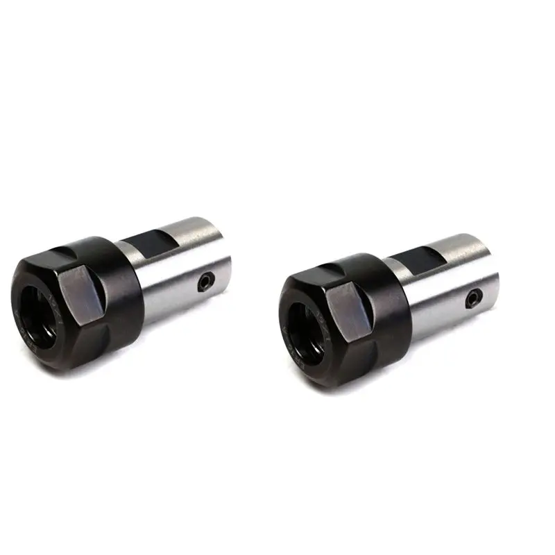 ABSE-2X ER16 Collet Chuck Motor Shaft Spindle Extension Rod Holder 8MM CNC Milling