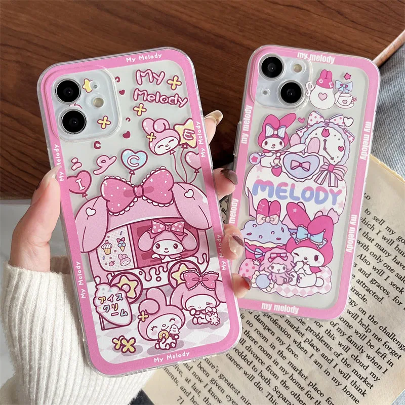 Bow Hello Kitty Tpu Case For Huawei Y7A Y7 2019 Y9 Prime Y6 Y6P P30 Lite P Smart Nova 5T Y70 Honor X8 X9 X8A X7 20 9X 50 Cover