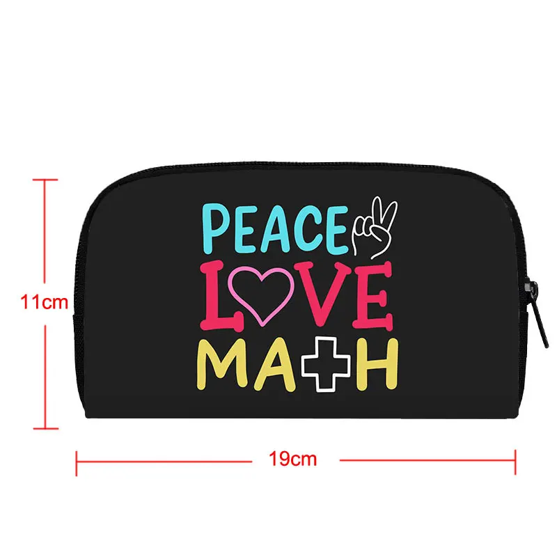 Physics Mathematics Print Wallets Math Formula Purses Credit Card Holder Coin Money Clutch Bags Jewelry Organizer Long Wallets