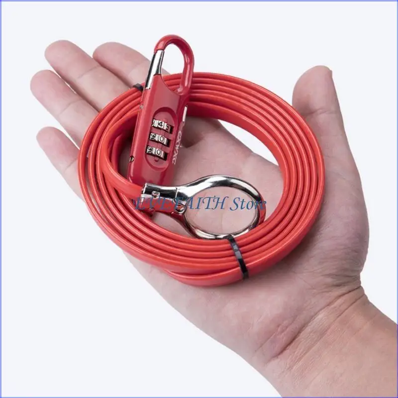 

124B Профессиональный мотоцикл шлема блокировки блокировки безопасности для заблокировки пароля Scooter Atv