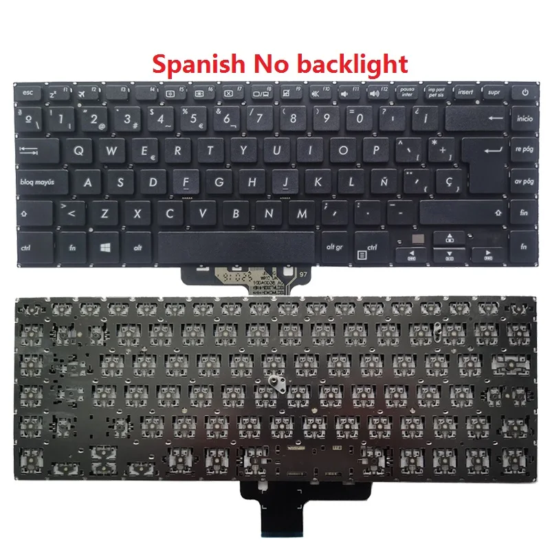 NEW For ASUS VivoBook X510 X510UA X510UQ F510UA X510 K510 X510UN X510Q X510QA X510QR F510UA US/Spanish /German Laptop Keyboard