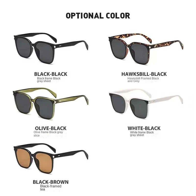 خمر الكلاسيكية مربع نظارات شمسية النساء الرجال الرجعية الاتجاه النظارات الشمسية الترفيه الصيد ظلال سيدة رجل نظارات واقية UV400 #5