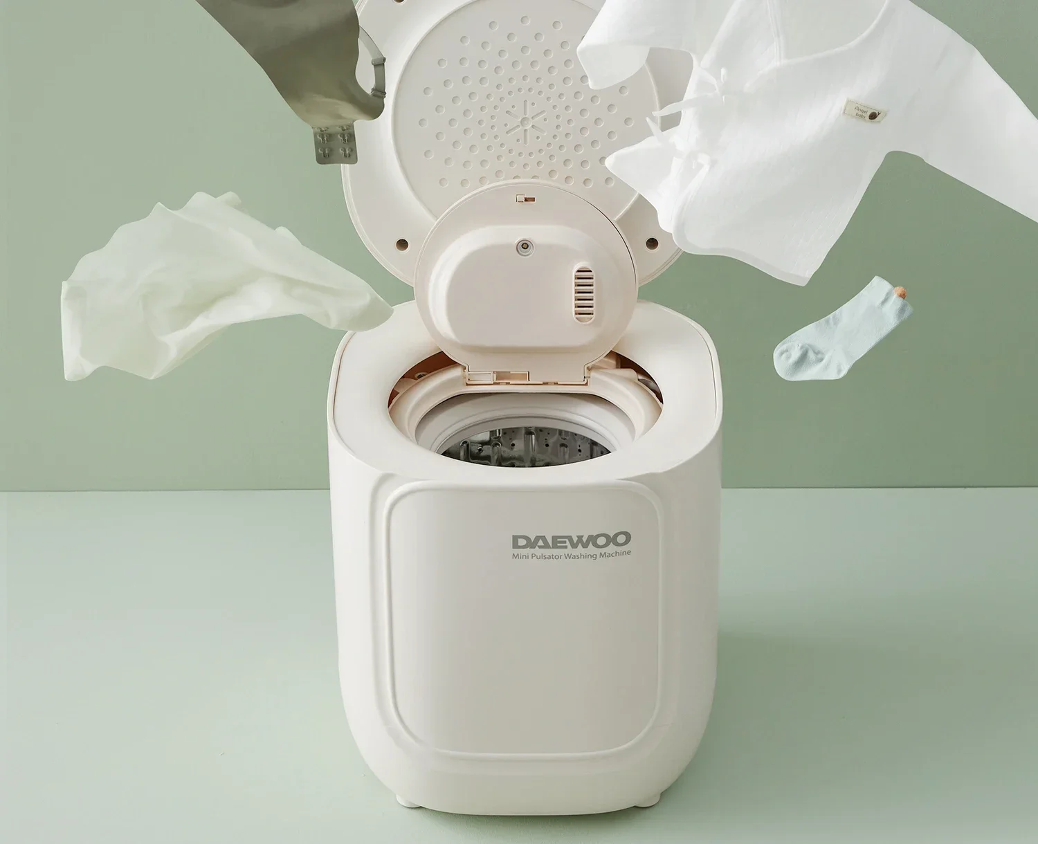 Мини-стиральная и сушильная машина 220 В-высокотемпературная очистка нижнего белья и носков