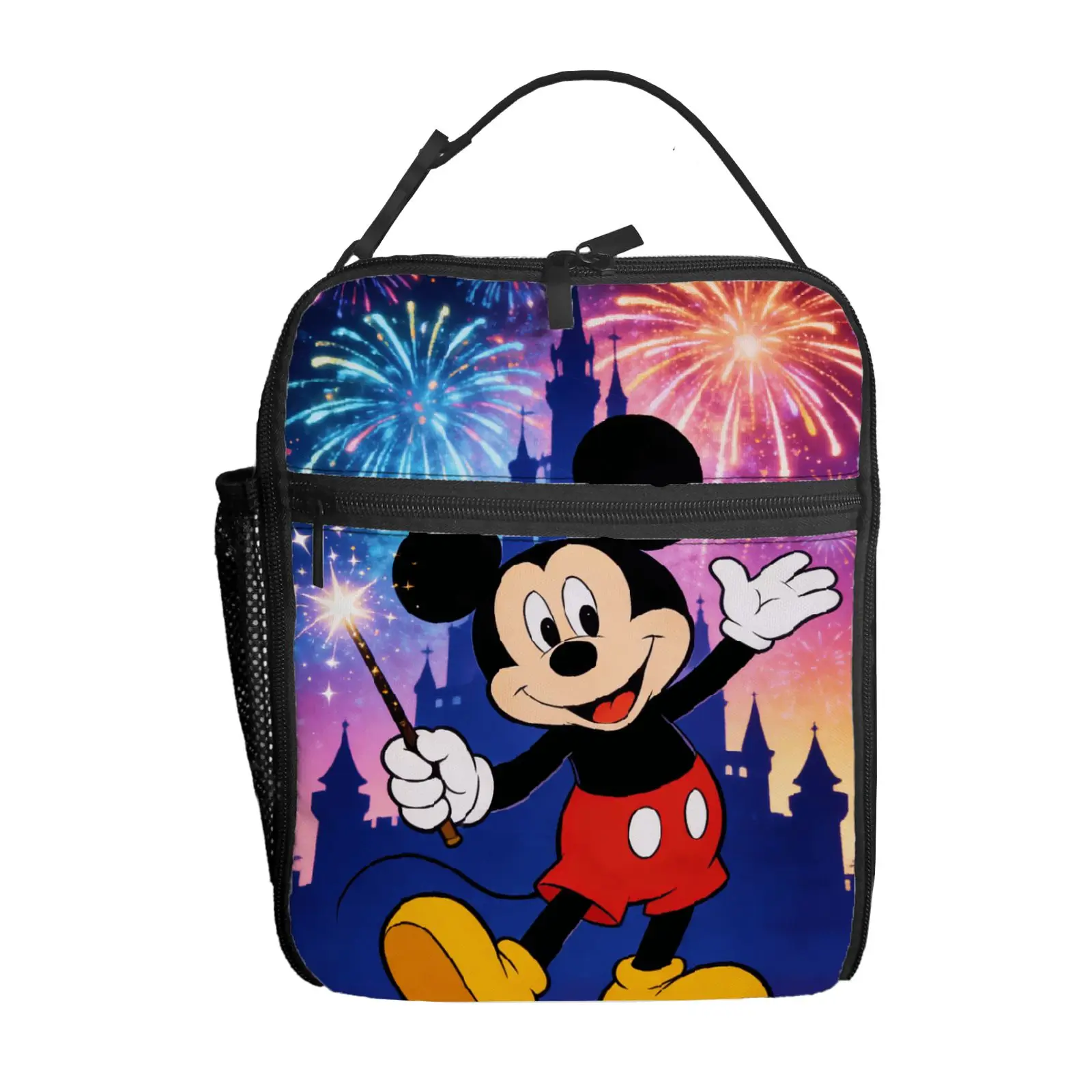 

1 шт. сумка для обеда с Микки Маусом, высококачественная, милая, повседневная, для вечеринок, пикников, школы, в подарок, для ежедневного использования