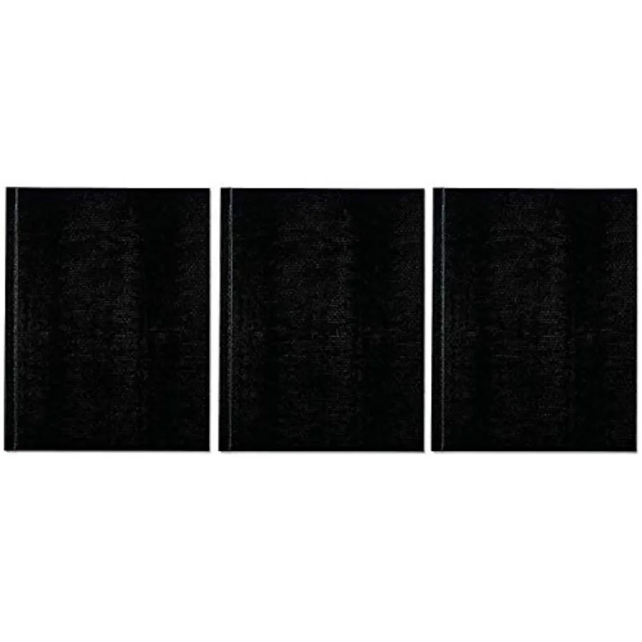 

Executive Journal 9.25 x 7.25 inches Black 150 Pages A7.BLK (3-(Pack))