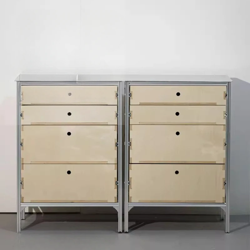 

The second-hand sideboard is simple and modern, solid wood, large capacity, small apartment