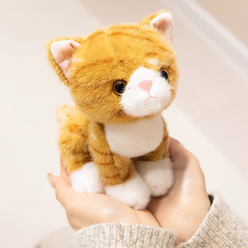 15cm kawaii gato brinquedo de pelúcia boneca animal de pelúcia gato pingente para saco mochila decoração aniversário presente natal para meninas crianças