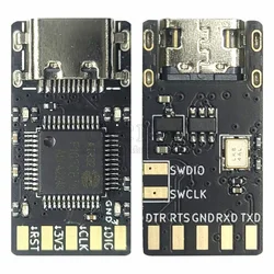 MINI Download Debugger for DAPLINK 216MHz 96KB RAM TYPE-C Development Board Module SWD CDC HID WebUSD WinUSB for Win10 11