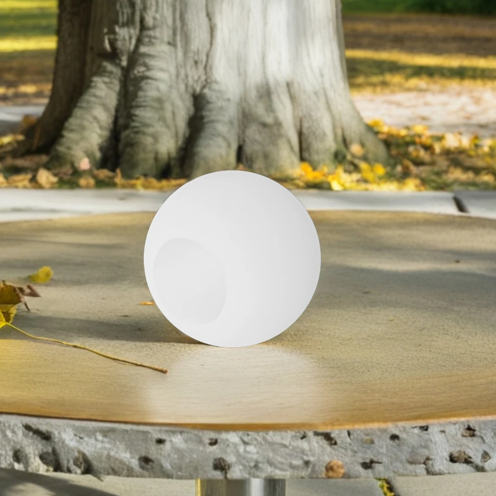 غلوب غطاء مصباح 5.9 بوصة قطر 2.36 بوصة تركيب أوبال كروية غطاء من البولي ايثيلين لقلادة الطابق تركيب المصابيح الإضاءة الزخرفية #2