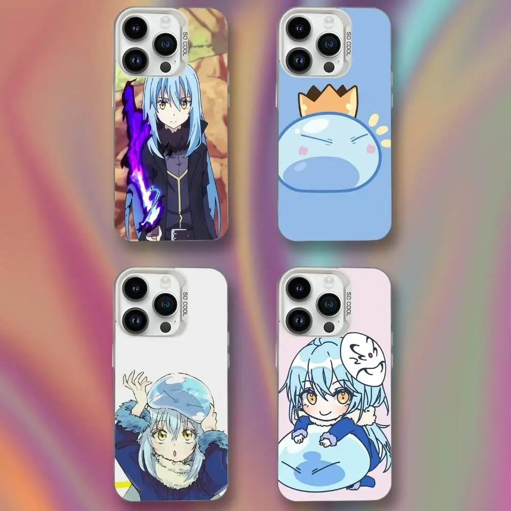 

R-Rimurus T-Tempest Slimes Phone Case For iPhone 16,15,14,13,12,11,Mini,Pro,SE,XS,MAX White Matte Shockproof Cover
