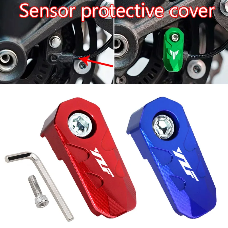 Per YZFR9 YZF-R9 YZF R3 R6 R7 R9 2025 Accessori Moto Anteriore Ruota Posteriore ABS Sensore di Protezione Della Copertura Della Protezione