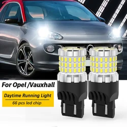 BMTxms 2X W21/5W 7443 LED Daytime Running Light DRL Canbus For Opel Adam Cascada Insignia A Corsa D E Astra J Meriva B Zafira C