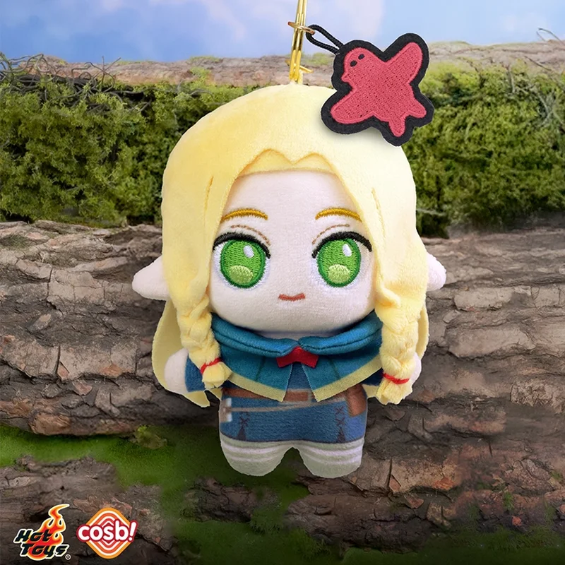 Echte Hottoys Cosbi Delicious In Dungeon Blind Box Plüsch-Schlüsselanhänger-Kollektion Marcille Laios Falin Entzückendes trendiges Spielzeuggeschenk
