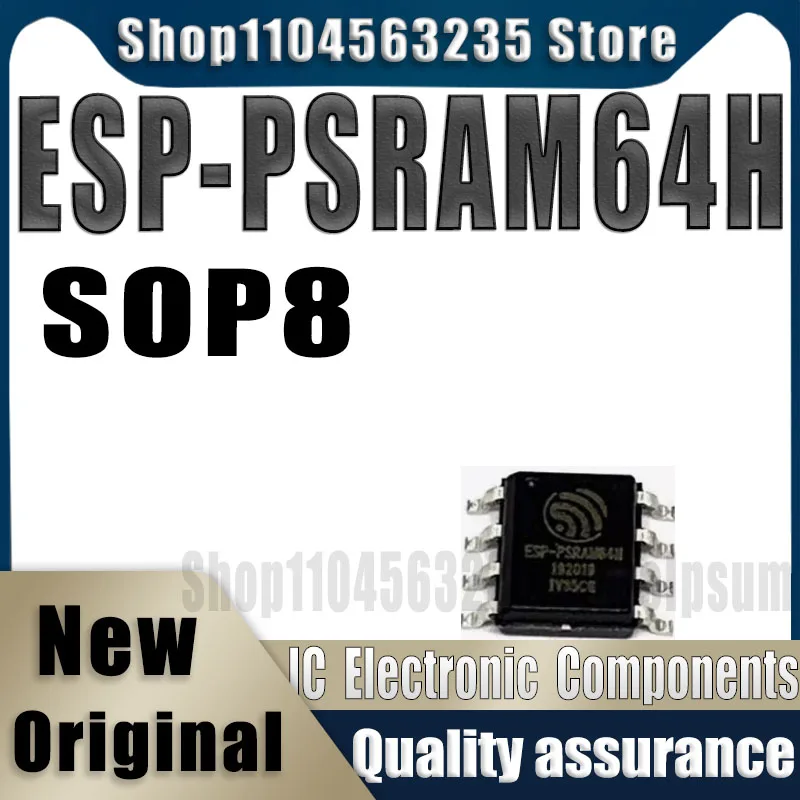 

5PCS 100% New ESP-PSRAM64H SOP8 In Stock IC