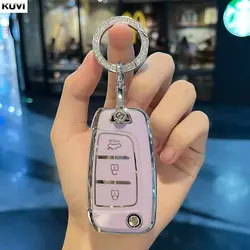 For Hyundai Sonata SantaFe Verna Tucson Celesta Accent Creta Kona Elantra Solaris I30 I35 I40 Ix35 TPU Car Remote Key Cover Case