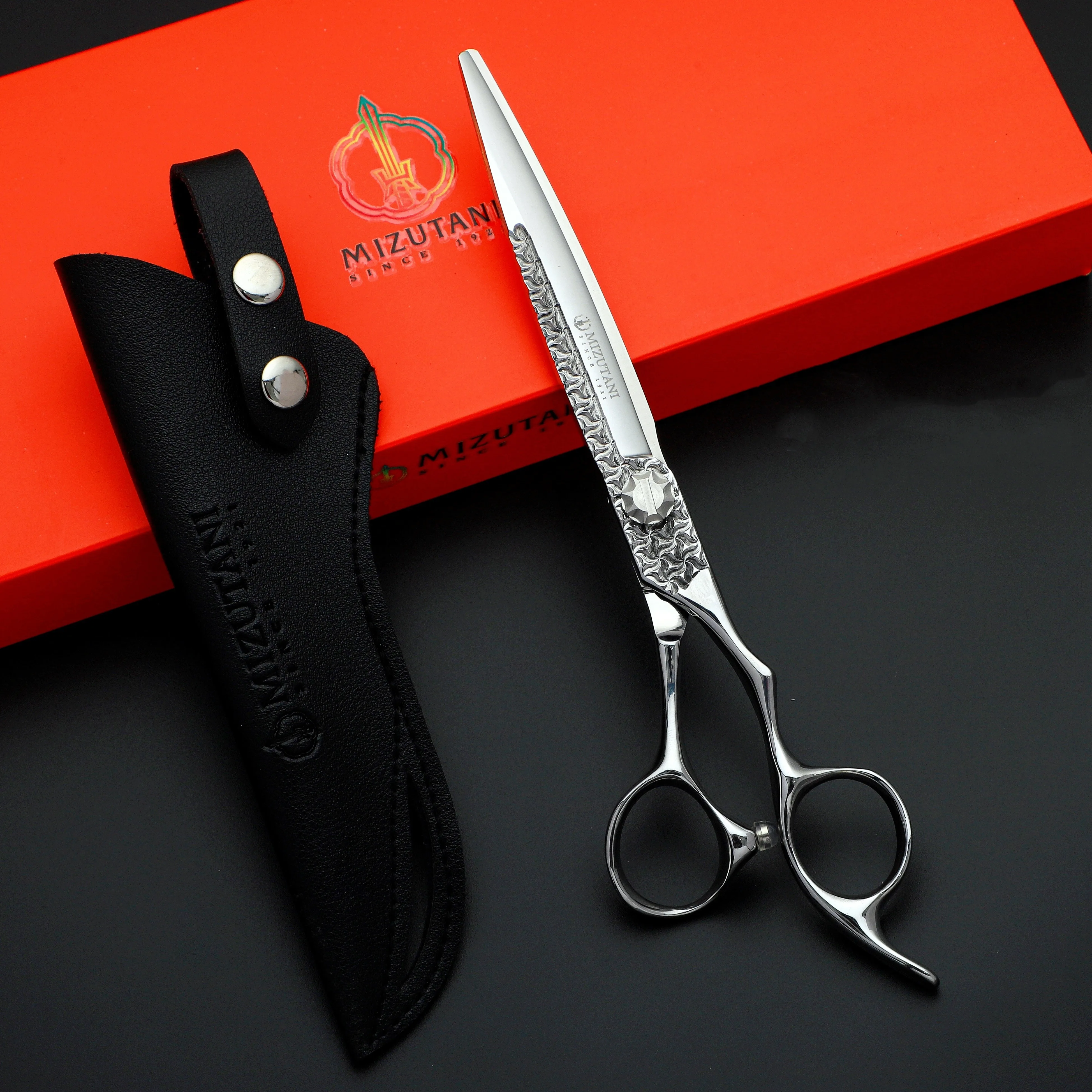 

Mizutani High grade scissors 6.0 6.7 inch VG10 material Hair cutting scissors Hair Salon Top Professional Scissor