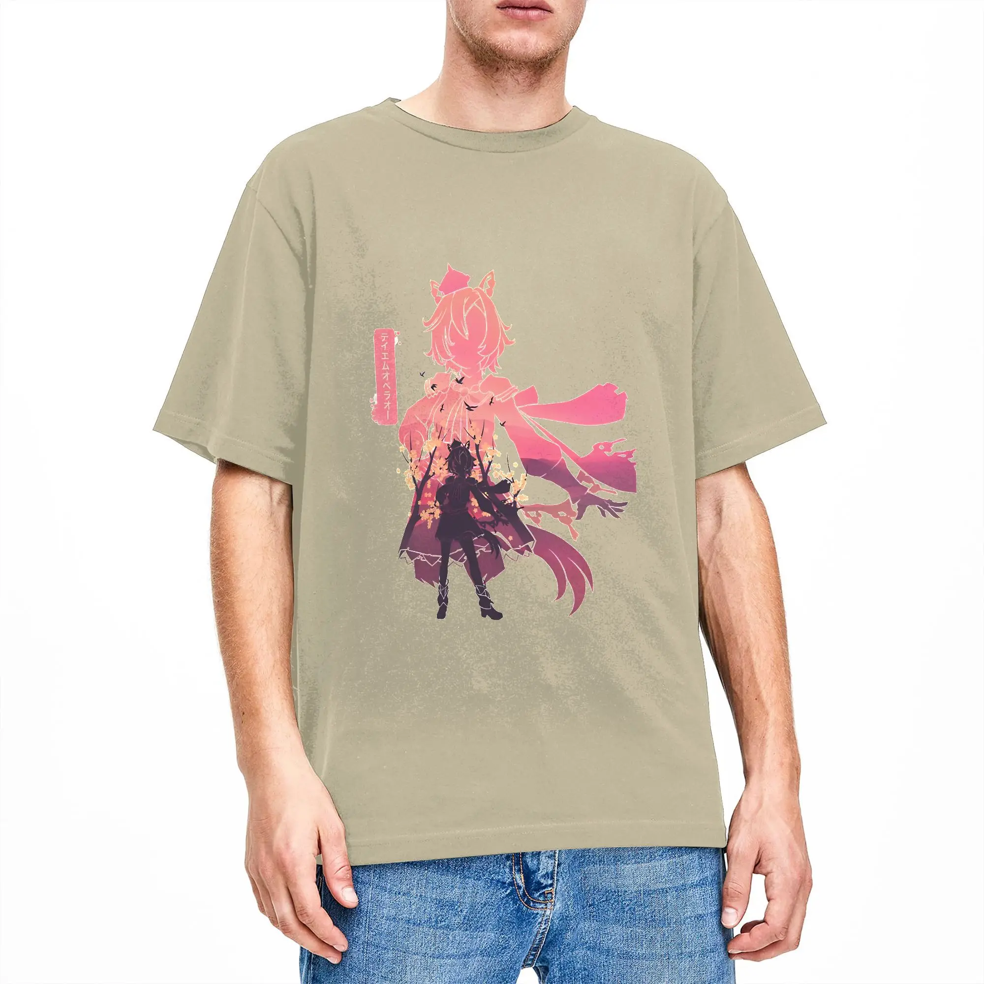 Tm Opera O T-Shirt Uma Musume Harajuku T Shirts Short-Sleeved Street Style Tshirt Summer Cotton Oversized Top Tees