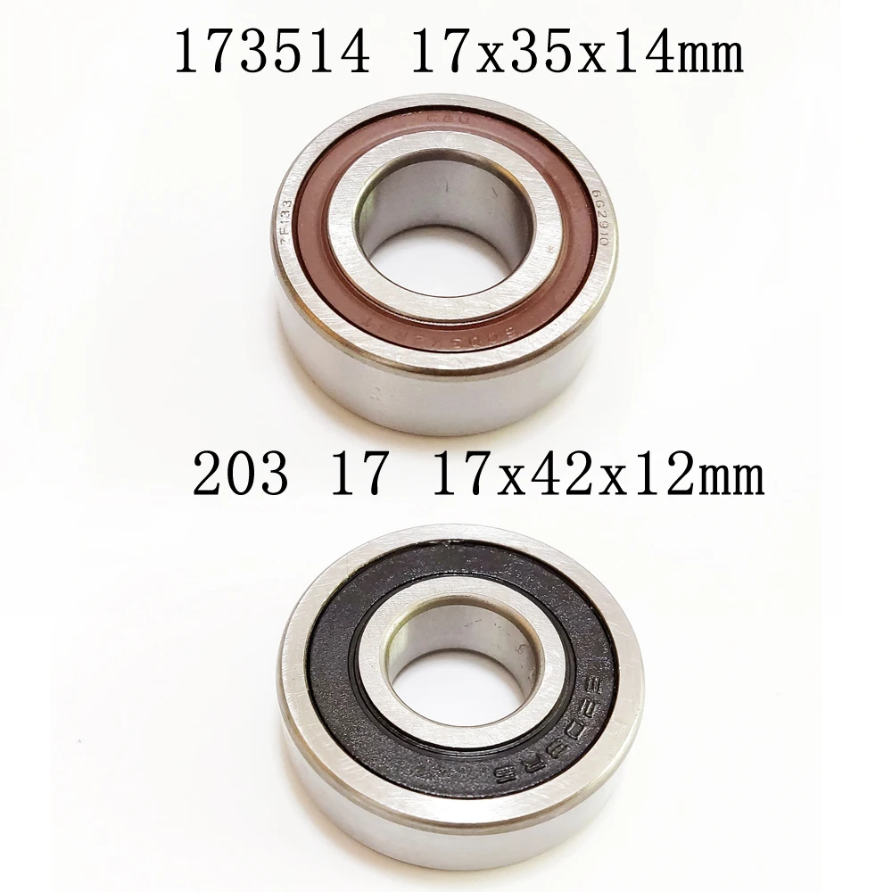 1PC ID 17MM Non Standard Ball Bearing Auto Bicycle Motorcycle Vehicle 6203RS 203-17 17*42*12 173514 17*35*14