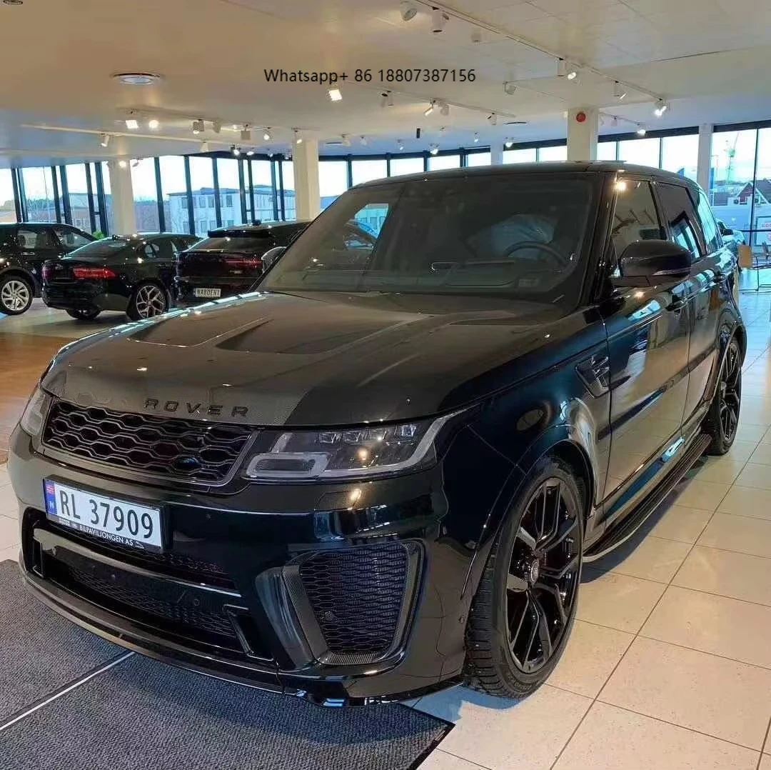 

High Quality Body Kit for 2018-2022 Rover Range Rover Sport Upgrade SVR Style Front Lip Side Skirts Rear Bumper Perfect Fit