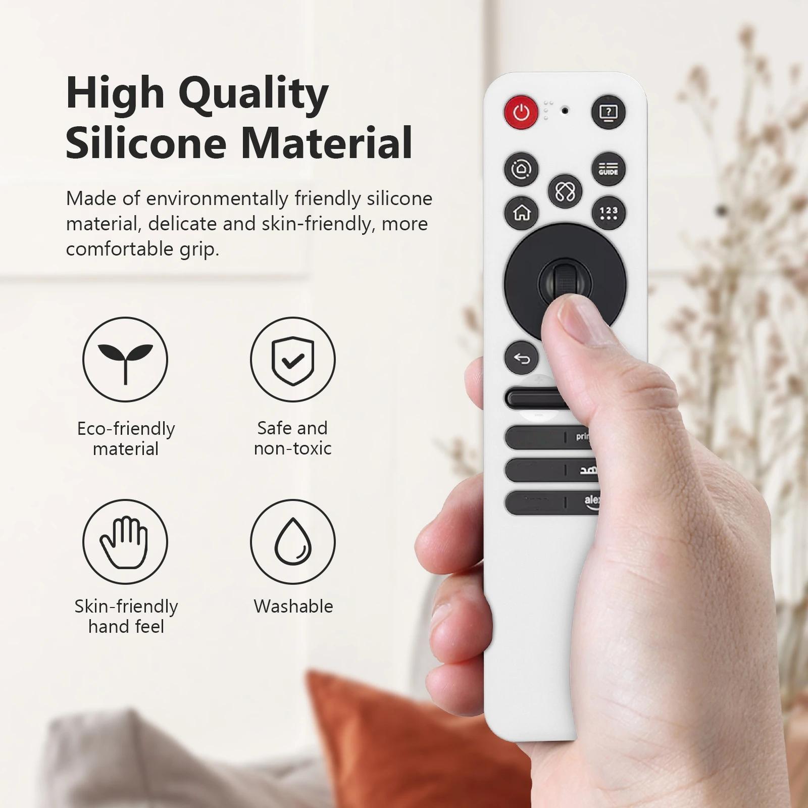 

For MR25GA Remote Control Protective Cover Shockproof Anti Drop Dustproof Silicone Protective Cover