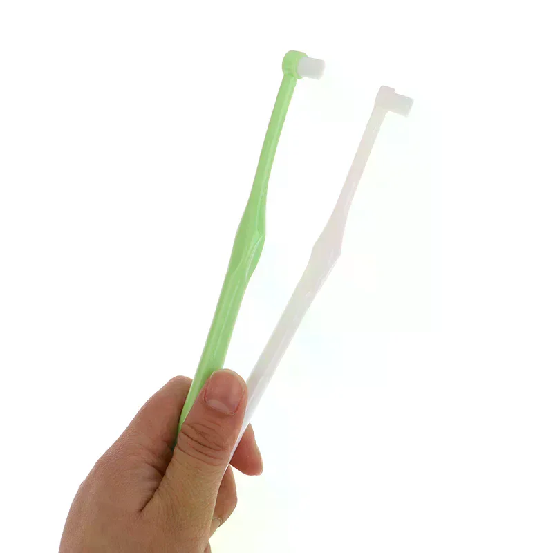 Orthodontic Interdental Brush Single-Beam Soft Teeth Cleaning Toothbrush Oral Care Tool Small Head Soft Hair Implant Adult