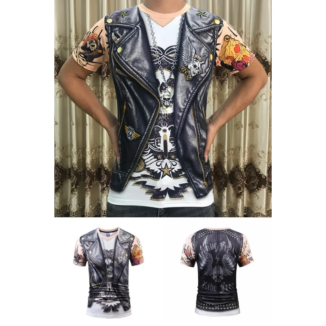 ثلاثية الأبعاد مطبوعة مضحك دعوى الجرافيك تي شيرت الصيف الرياضة الترفيه الجافة بسرعة تي شيرت رجالي ملابس الأطفال تي شيرت Y2k امرأة #3