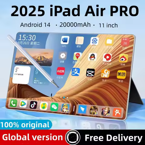 New Tablet iPad Air PRO 11 inch Android 22GB+2TB Tablets 20000mah Global Version 4G 5G Dual SIM WIFI Tab Kids MI Tablet PC