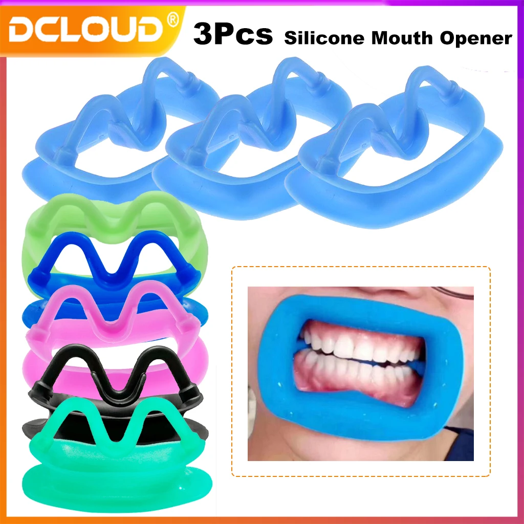 Dental Soft Silicon 3D Lip Cheek Retractor Mouth Opener Cheek Tooth Intraoral Lip Expand Dentistry Oral Care Consumables Tool