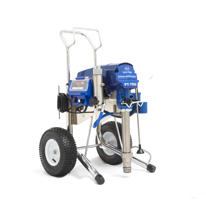 

Factory Price High Pressure Wall Putty Painting Machine PT-7900 Electric Airless Paint Sprayer