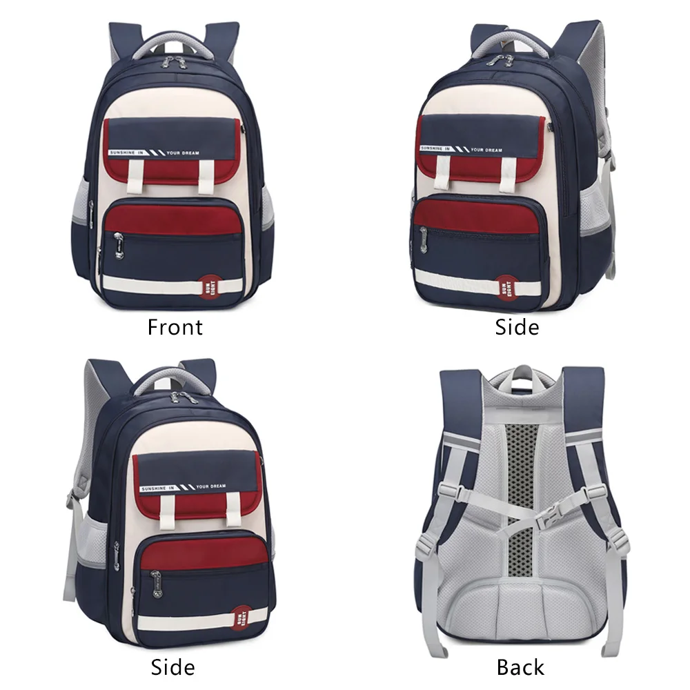 SUN EIGHT 17inch Large Capacity School Bags For Teenager Girl Backpacks Student Bookbag Waterproof Nylon