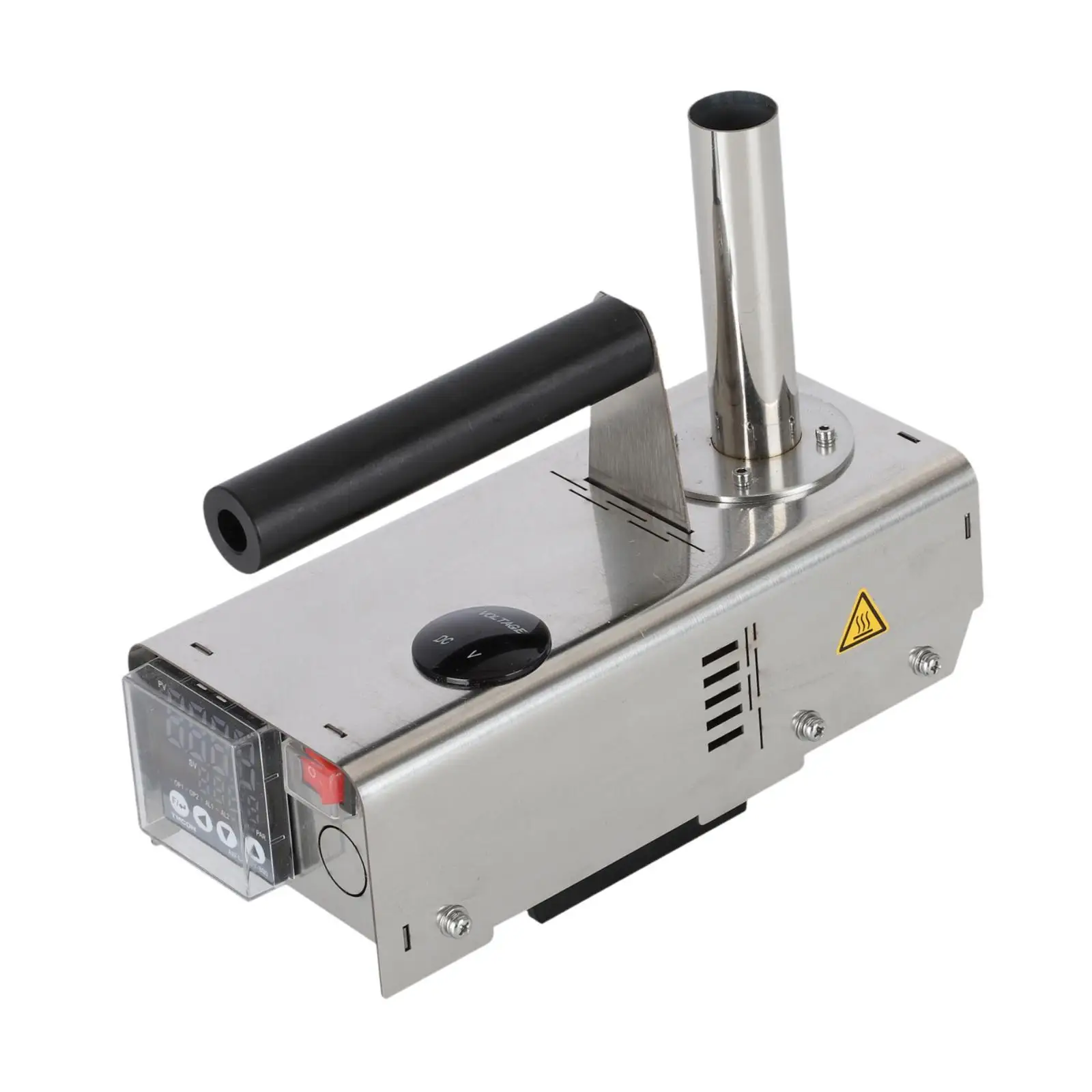 Compact Bee Evaporator Device Black Silver Metal Equipment for Beekeepers Effective Mite Treatment Tool