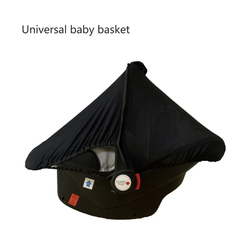 Upgraded Carriage  Shade Kid Stroller Sunshade- Cover Prams Windproof Hood-