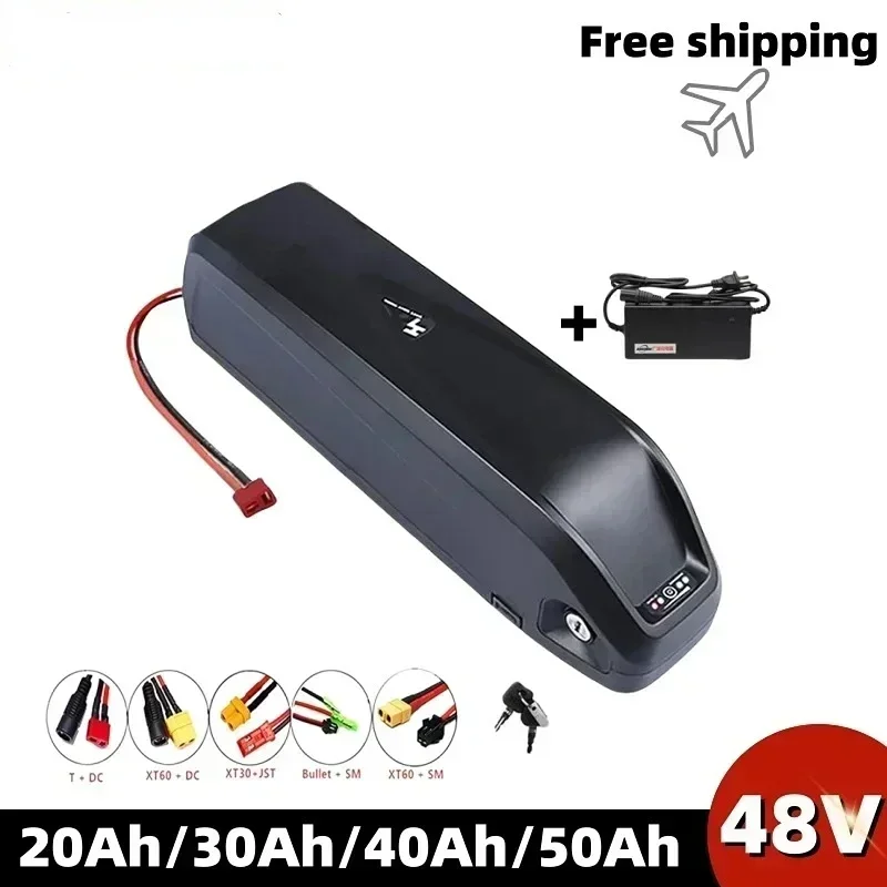 

Electric Bicycle Hailong Battery 36V 48V USB 18650 BBS02 BBS03 BBSHD 30ah 40Ah 50Ah 500W 750W 1000W 1500W Scooter Battery