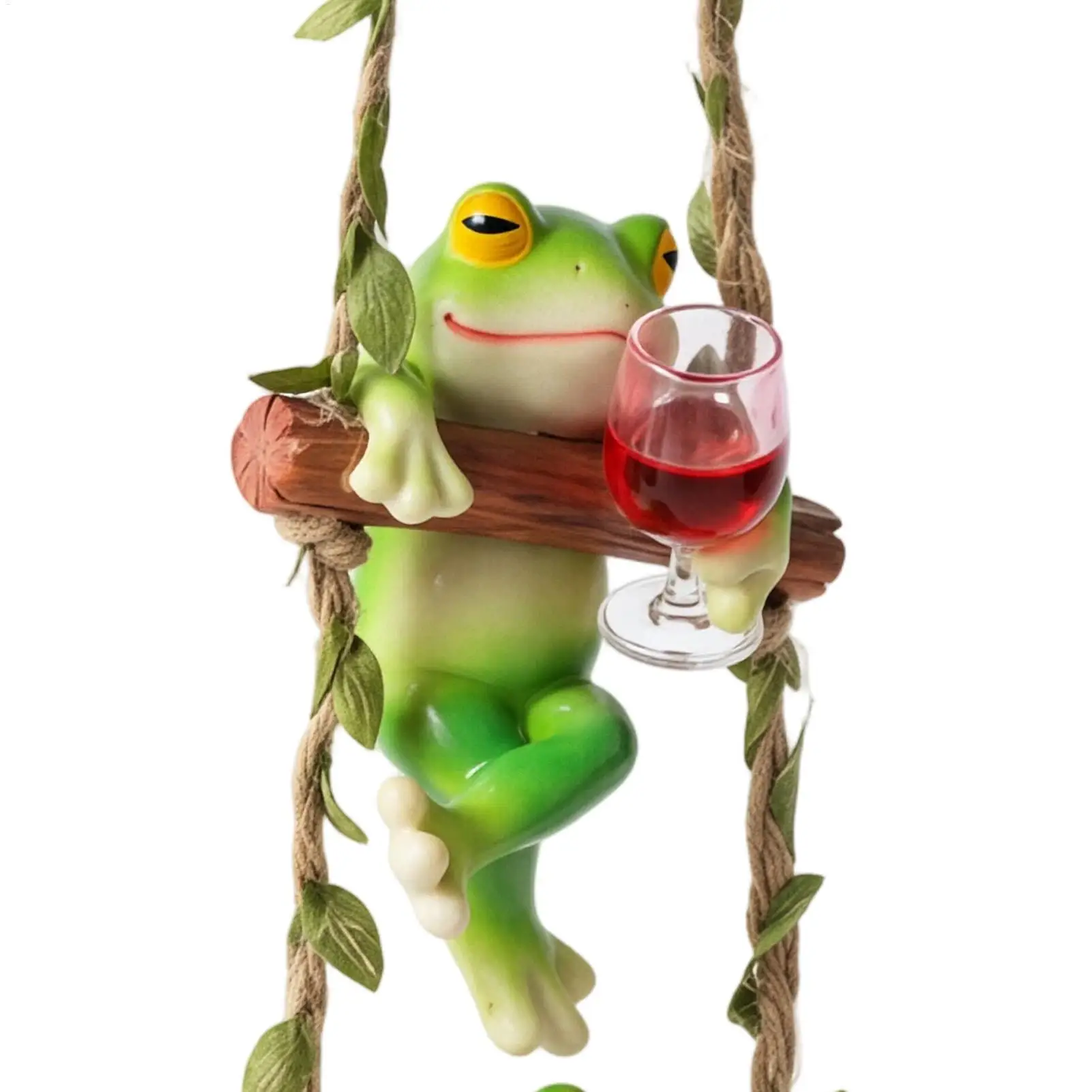 Frog Statues For Garden Weatherproof Funny Climbing Frog Decoration Garden Animals Outdoor Decor For Flower Pot Indoor Shelf