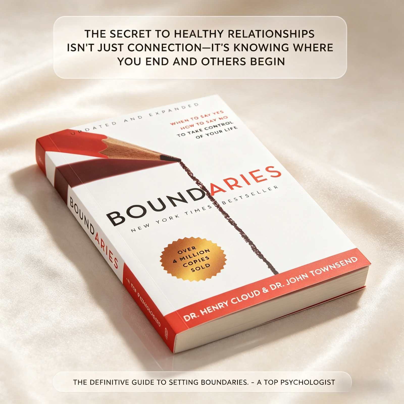 Boundaries Updated and Expanded By Dr. Henry Cloud & Dr. John Townsend Self-Help Book for Life Control